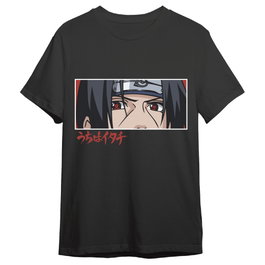Superplay Camiseta Naruto Shippuden Itachi Eyes Negra Talla S