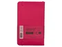 Antartik Cuaderno A6 Tapa Dura Rayas Burdeos 100 Hojas 80gr FSC con Gomilla y Bolsillo