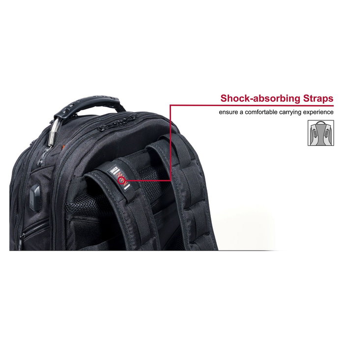 Wenger Ibex Ballistic Deluxe Mochila Portátil 14-16 Pulgadas (35.56-40.64 cm) Black