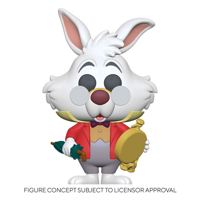 Funko Disney Alicia en el País de las Maravillas White Rabbit con Reloj POP!