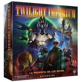 Asmodee Twilight Imperium: La Profecía de los Reyes - Expansión de Juego de Mesa, Nueva Edición, hasta 8 Jugadores, Nuevas Facciones y Mapa