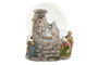 DKD Home Decor Bola de Decoración LED de Cristal Multicolor