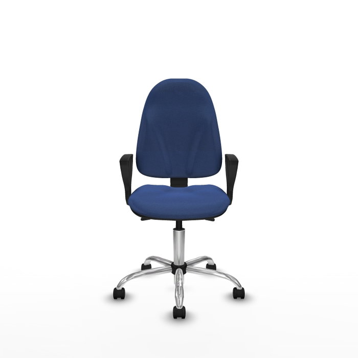 PIQUERAS Y CRESPO Silla de oficina Algarra Azul marino con mecanismo Asincro PIQUERAS Y CRESPO Silla de oficina Algarra Azul marino con mecanismo Asincro