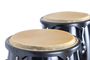 Jinbao Congas Jbsh3Bk Negras 11 3/4 + 12 1/2