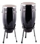 Jinbao Congas Jbsh3Bk Negras 11 3/4 + 12 1/2