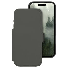 Dbramante1928 Lynge Funda con tapa para iPhone 17 Pro Max, Compatible MagSafe, Sombra del Bosque