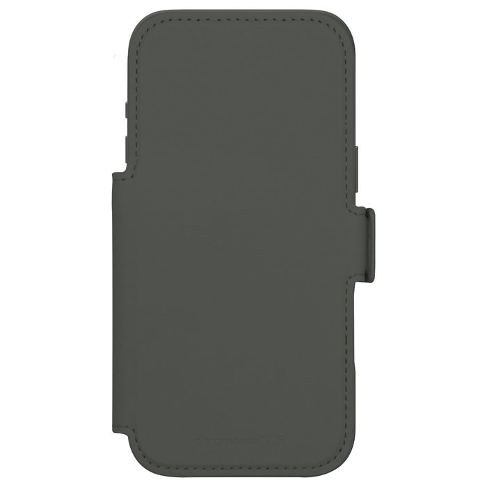 Dbramante1928 Lynge Funda con tapa para iPhone 17 Pro Max, Compatible MagSafe, Sombra del Bosque