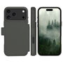 Dbramante1928 Lynge Funda con tapa para iPhone 17 Pro Max, Compatible MagSafe, Sombra del Bosque