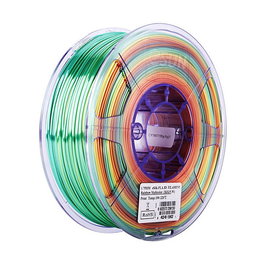 eSun Filamento EPLA-SILK Rainbow 1,75mm PLA Multicolor 1kg para Impresión 3D