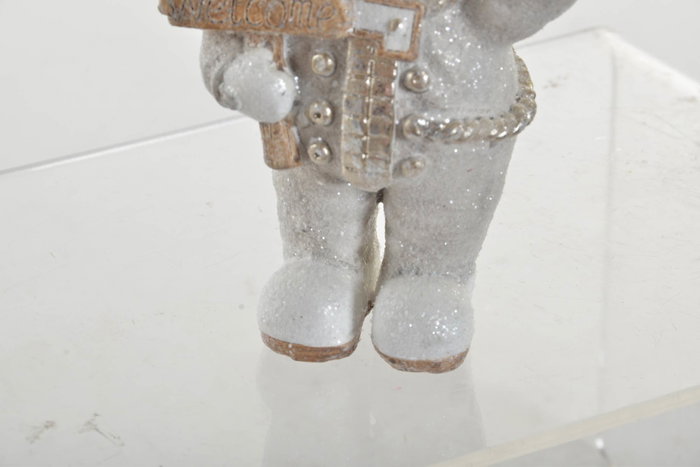 DKD Home Decor Figura Navidad Moderna Santa Resina 7 x 13 x 9 cm