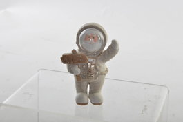 DKD Home Decor Figura de Resina Santa 9x7x13 cm