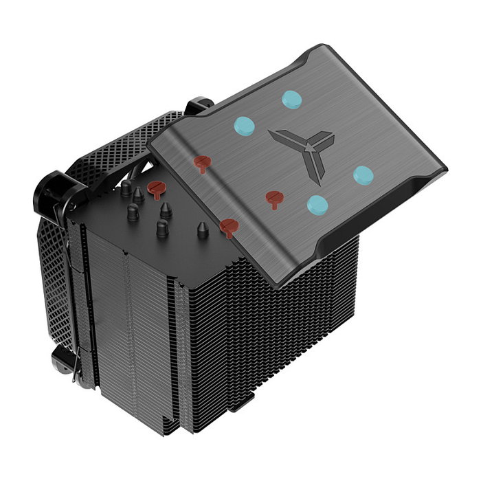 Jonsbo HX6250 CPU-Kühler 140mm negro