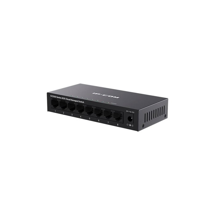 IP-COM G2208D Switch 8 Puertos Gigabit, Gestión en la Nube, VLAN, QoS, Protección contra Rayos
