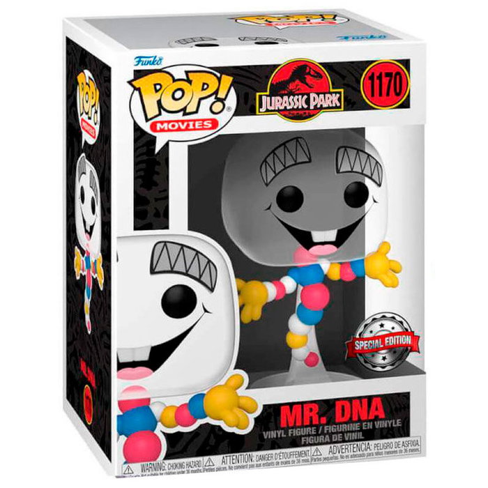 FUNKO Figura POP Jurassic Park Mr.DNA Exclusive