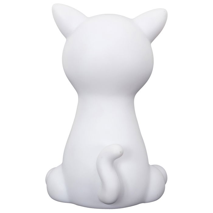 Home Deco Kids Luz Quitamiedos Gato Color Decoración Infantil 19cm