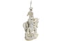 DKD Home Decor Figura de Quijote Blanco y Dorado