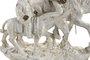 DKD Home Decor Figura de Quijote Blanco y Dorado