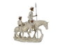 DKD Home Decor Figura de Quijote Blanco y Dorado