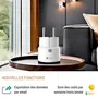 Konyks KON3770024338522 Mini Enchufe Inteligente Priska Max Negro FR Wi-Fi+BT 16A Blanco