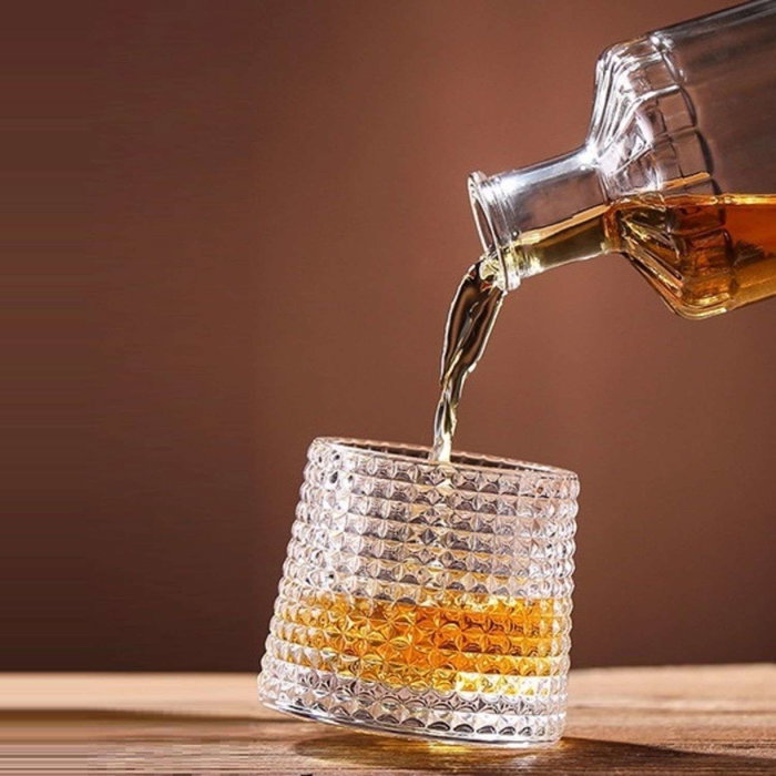 Hermia Small 8 Set de 2 Copas de Whiskey de Vidrio Borosilicatado Transparente 160 ml