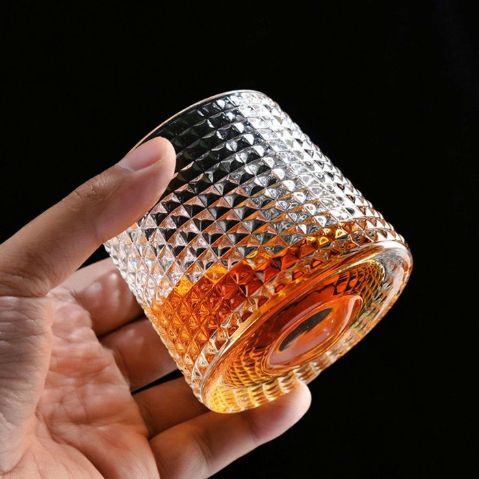 Hermia Small 8 Set de 2 Copas de Whiskey de Vidrio Borosilicatado Transparente 160 ml