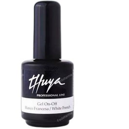 Thuya Gel On-Off Manicura Francesa Blanco 14ml