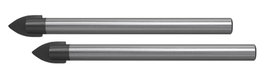 FISCHER Broca para Vidrio 4 mm, 2 Unidades