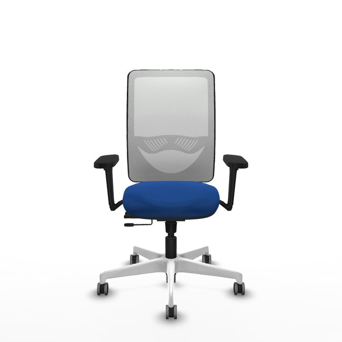 PIQUERAS Y CRESPO Silla de oficina Zulema Azul y Blanco PIQUERAS Y CRESPO Silla de oficina Zulema Azul y Blanco