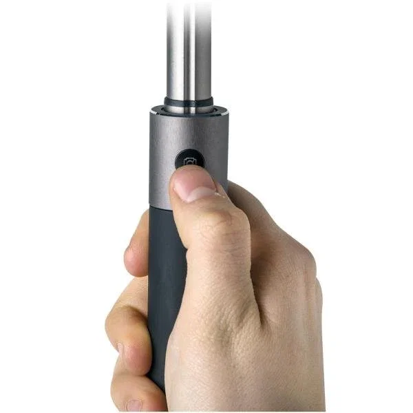 Celly CLICKMONOPOD Palo para Selfies Bluetooth, Palos Extensibles y Plegables hasta 60 cm con Control Remoto, Compatible con Smartphones Apple, Samsung, Xiaomi, Huawei