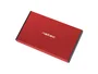 Natec Rhino GO Carcasa para disco duro/SSD 2,5'' SATA USB 3.0 Rojo