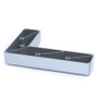 Q&Q Pata ABS Ella 200x130 H34 R9006 Izquierda