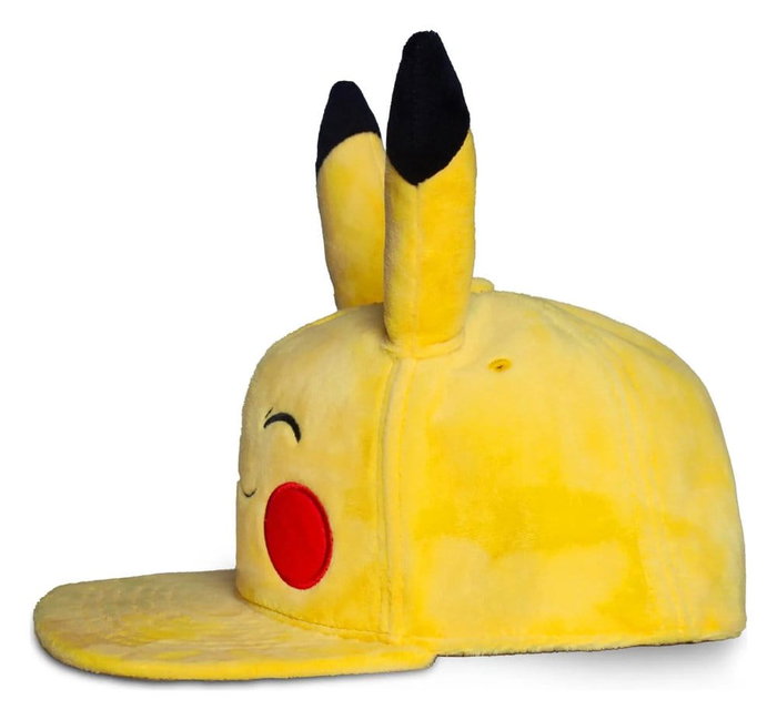 PCMerch Pokémon Novelty Gorra Béisbol Smiling Pikachu Roja