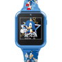 KIDS LICENSING Reloj Inteligente Sonic The Hedgehog con Cámara Selfie, Grabadora de Voz, Alarma y Cronómetro para Niños