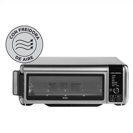 Ninja SP101EU Minihorno de Sobremesa 8 en 1 Vertical Compacto con Tecnología Digital Crisp y Aire Caliente - Ideal para Cocinas Pequeñas