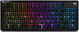 California Access Korero TKL CA1424 Teclado Inalámbrico Membrana QWERTY Layout Polaco RGB 87 Teclas Negro