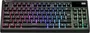 California Access Korero TKL CA1424 Teclado Inalámbrico Membrana QWERTY Layout Polaco RGB 87 Teclas Negro