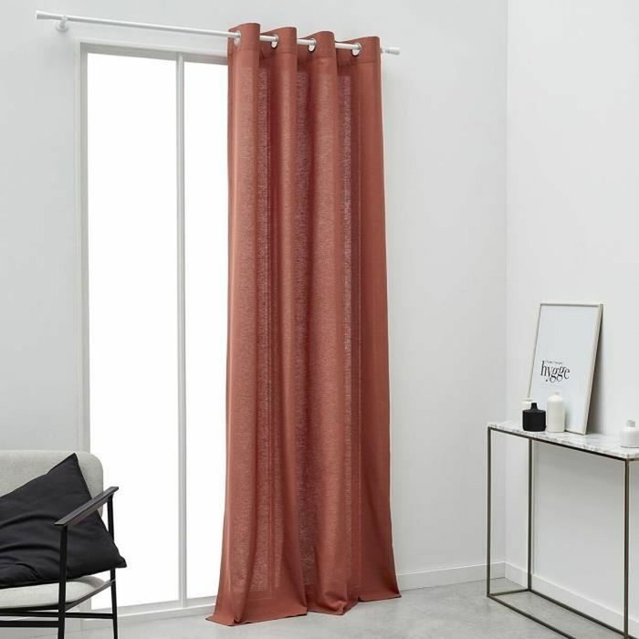 Today Cortina con ojales Terracota 140x240cm Today Cortina con ojales Terracota 140x240cm