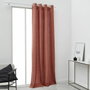 Today Cortina con ojales Terracota 140x240cm