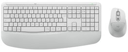 Logitech Signature Comfort Plus MK880 Combo de Teclado y Ratón Inalámbrico Blanco