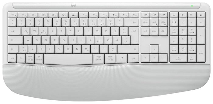 Logitech Signature Comfort Plus MK880 Combo de Teclado y Ratón Inalámbrico Blanco