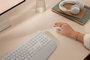 Logitech Signature Comfort Plus MK880 Combo de Teclado y Ratón Inalámbrico Blanco