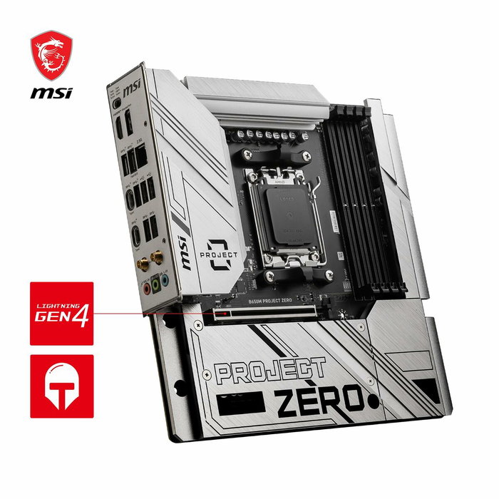 MSI B650M PROJECT ZERO Micro ATX