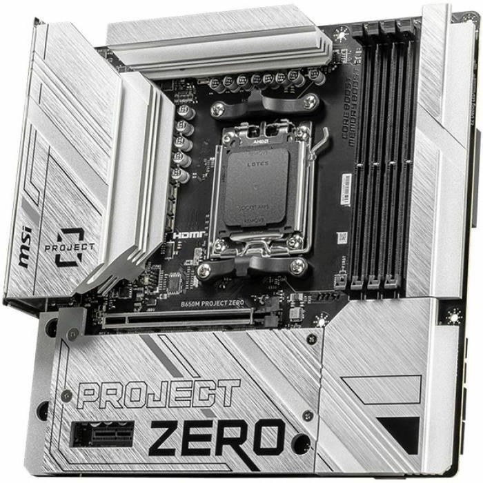 MSI B650M PROJECT ZERO Micro ATX