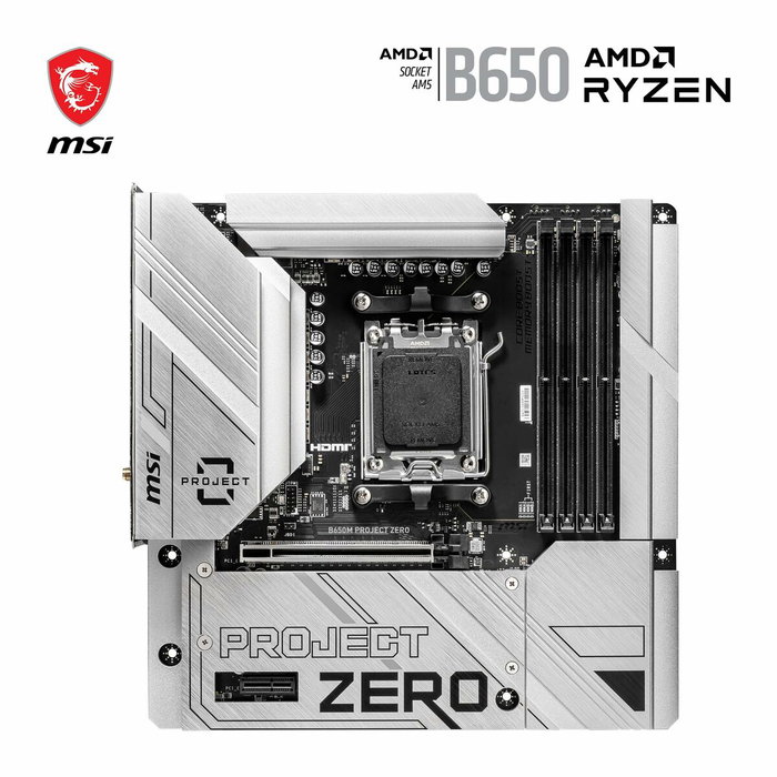 MSI B650M PROJECT ZERO Micro ATX
