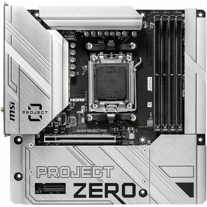 MSI B650M PROJECT ZERO Micro ATX
