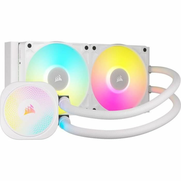 Corsair iCUE LINK TITAN 240 RX RGB Blanco