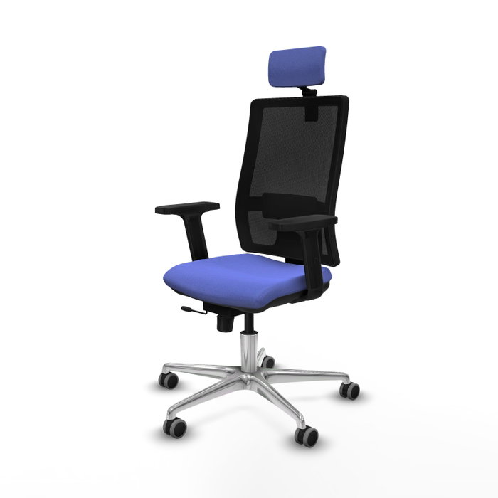 PIQUERAS Y CRESPO Silla de oficina Horna con Mecanismo Sincro/Traslack Azul PIQUERAS Y CRESPO Silla de oficina Horna con Mecanismo Sincro/Traslack Azul