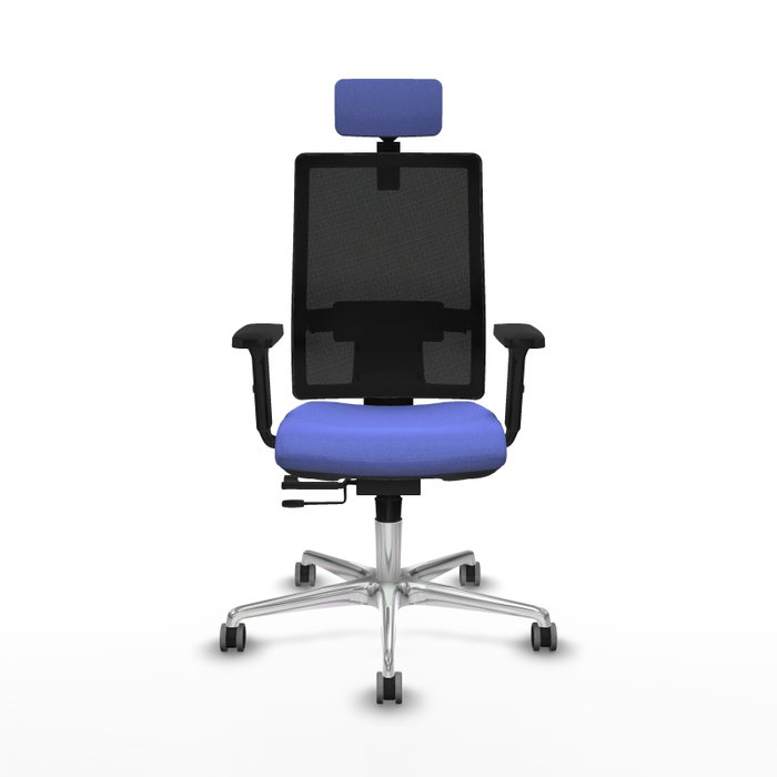 PIQUERAS Y CRESPO Silla de oficina Horna con Mecanismo Sincro/Traslack Azul PIQUERAS Y CRESPO Silla de oficina Horna con Mecanismo Sincro/Traslack Azul