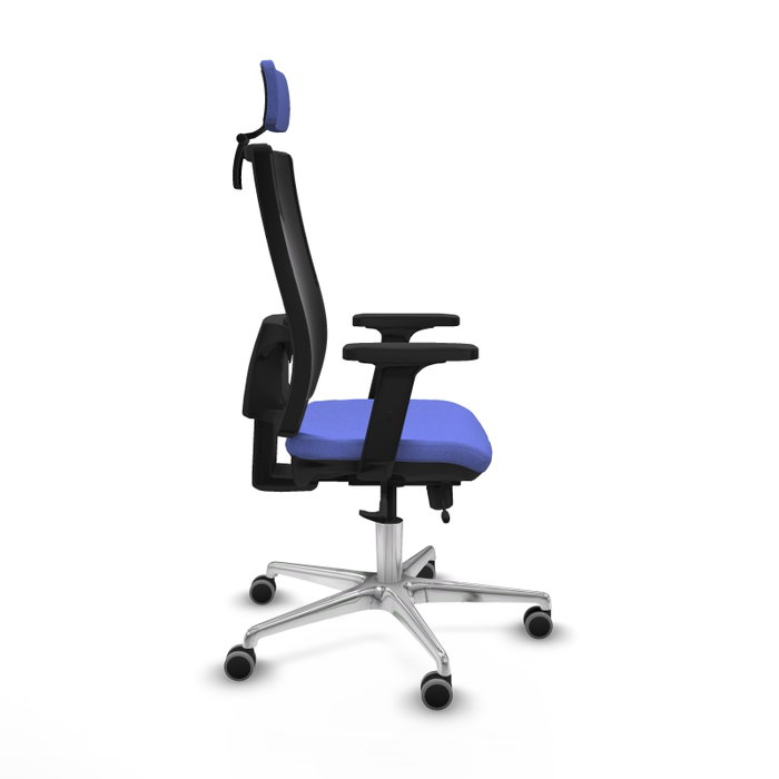 PIQUERAS Y CRESPO Silla de oficina Horna con Mecanismo Sincro/Traslack Azul PIQUERAS Y CRESPO Silla de oficina Horna con Mecanismo Sincro/Traslack Azul