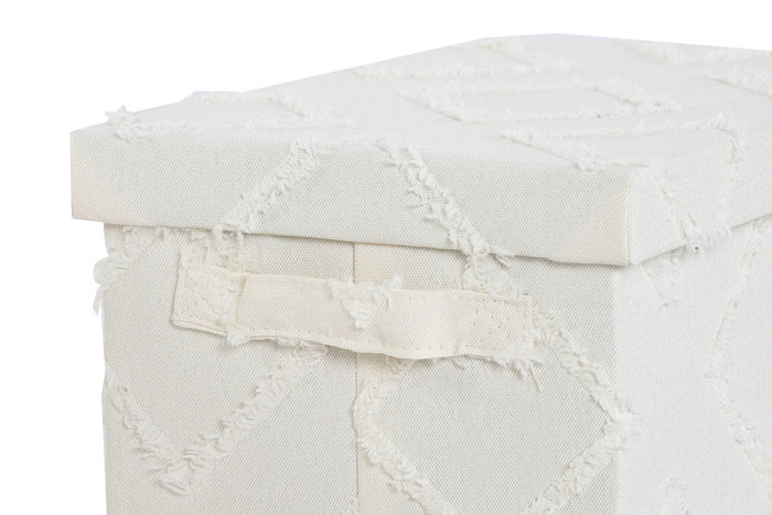 DKD Home Decor Caja Basicos Kondo Gris Crema 40 x 30 x 20 cm Set de 3 Unidades DKD Home Decor Caja Basicos Kondo Gris Crema 40 x 30 x 20 cm Set de 3 Unidades